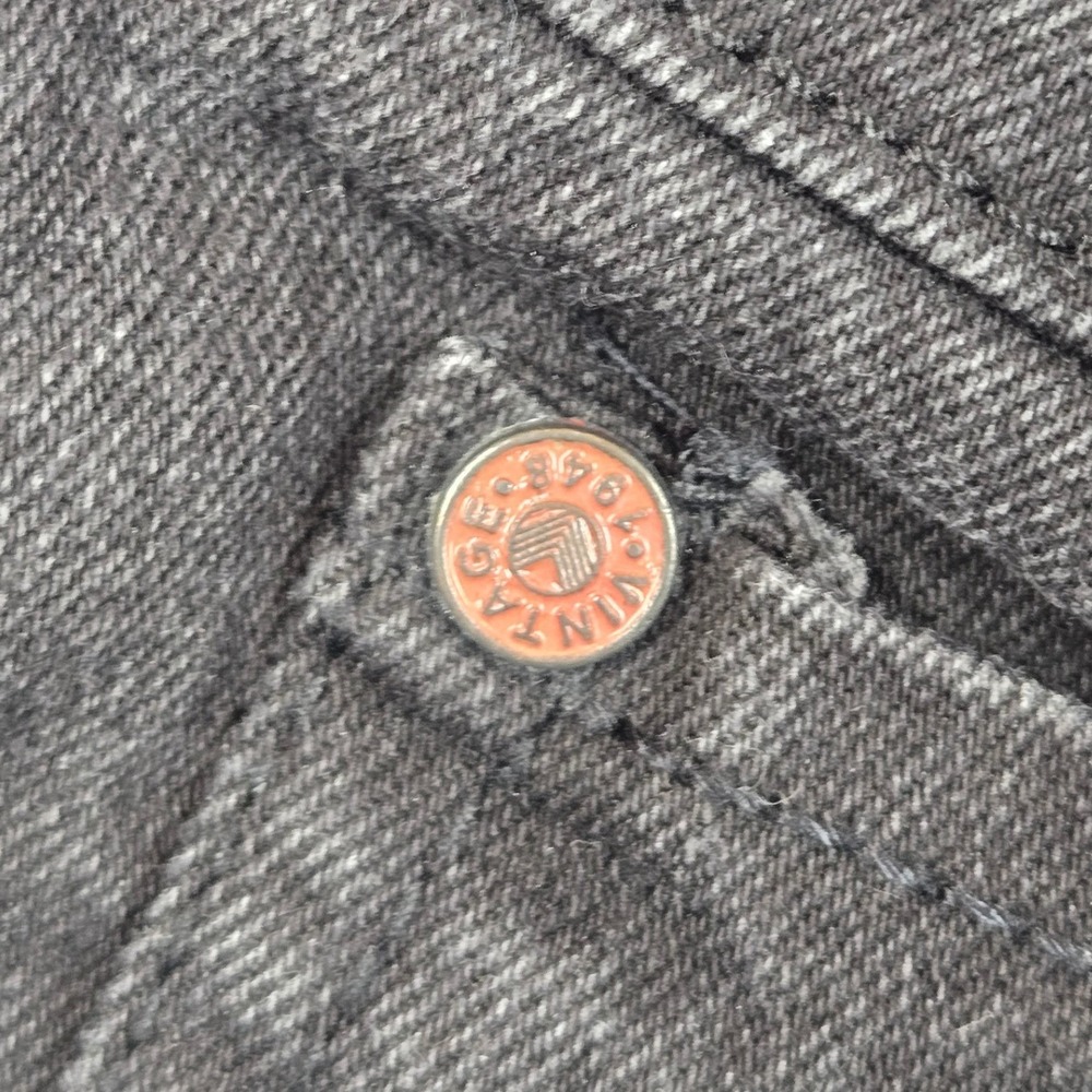 Weatherproof Vintage Jeans Mens 30x32 Black Slim Straight Faded Denim - Picture 8 of 16